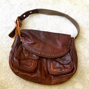 Brown Leather Lucky Brand Purse
